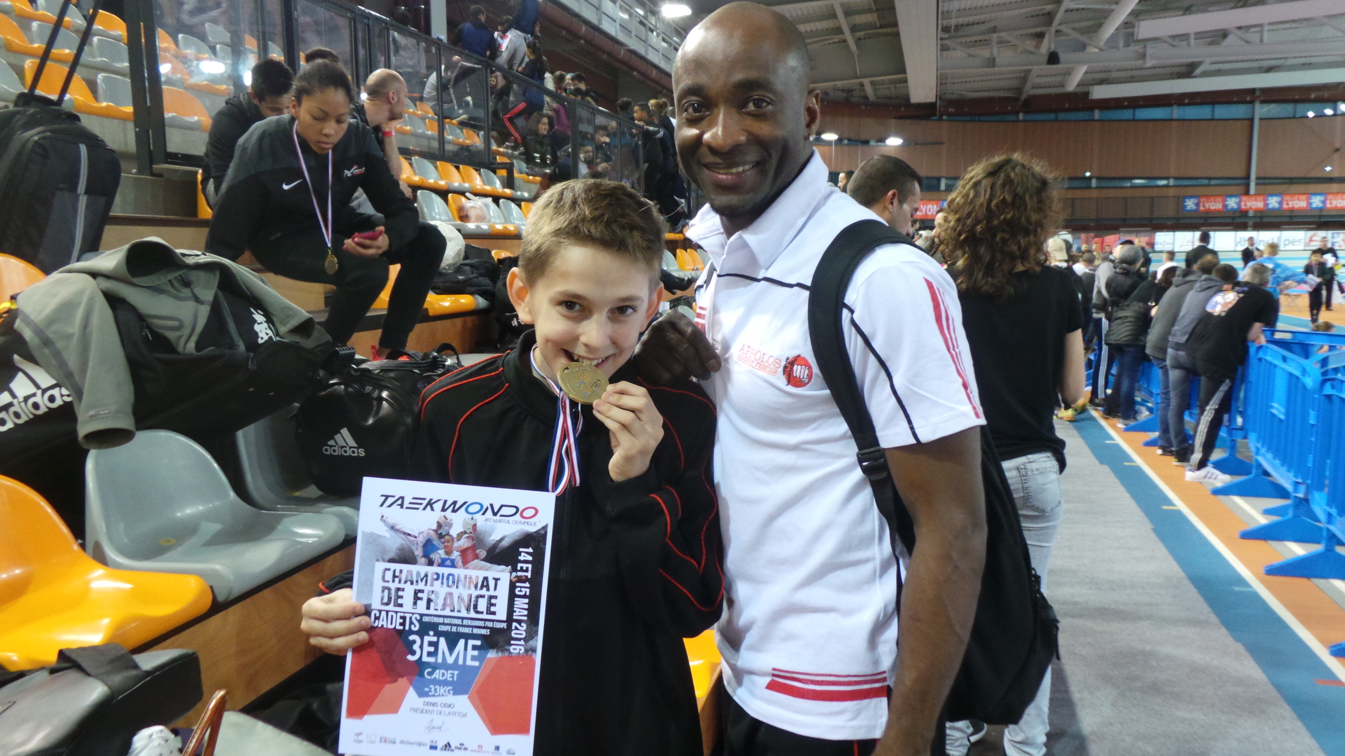 Championnat et coupe de France Minime et Cadet 2016